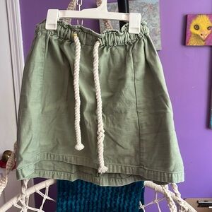 J. Crew Paper bag waist style skirt